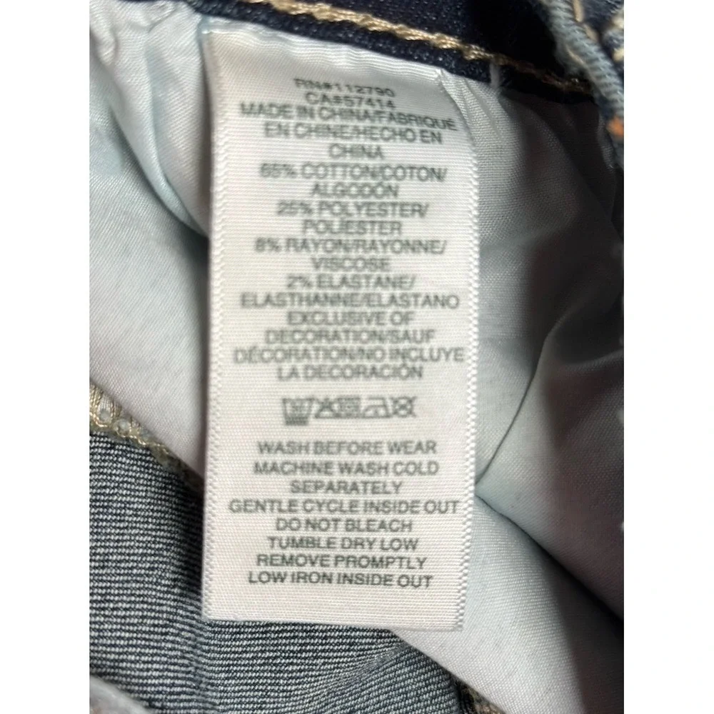 NWT True Religion Big TFlap Jeans 36x32 Geno Relaxed Slim Dark Thunder Bolt Wash